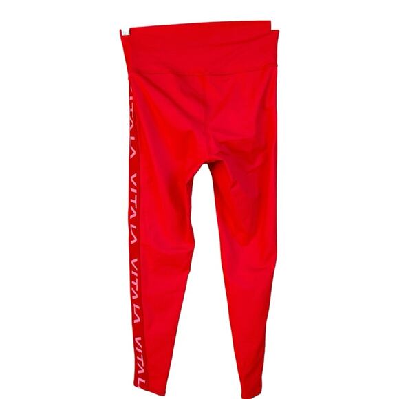 Revolve Vita LA red leggings sz L - Picture 5 of 8